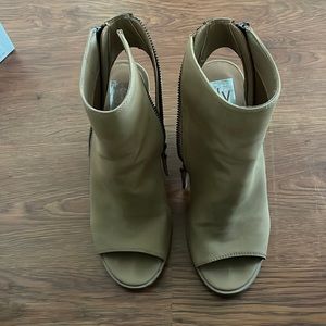 Dolce Vita Open Toe Heeled  Booties